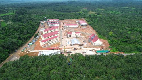 Trường Phổ thông nội trú Tiểu học - THCS xã Ia Púch, tỉnh Gia Lai. Ảnh: HỮU PHÚC
