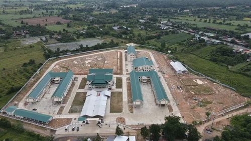 Toàn cảnh Trường PTNT Tiểu học và THCS Buôn Đôn.