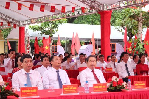  Các đại biểu tại Lễ khai giảng năm học 2026-2027. Ảnh: N.L. 