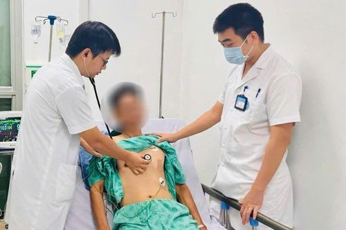 Bệnh nhân đã được cấp cứu kịp thời khi ngừng tim. Ảnh: BVCC.