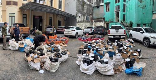 Tang vật vụ án bị thu giữ.