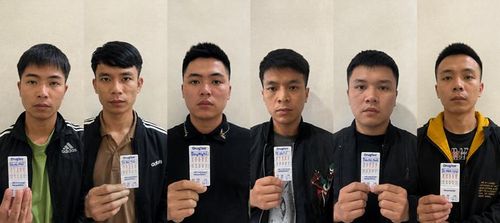 Các đối tượng trong vụ án.