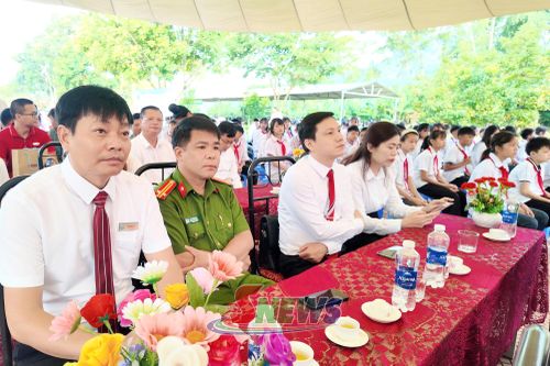 Các đại biểu tham dự Lễ khai giảng năm học 2026 -2027
