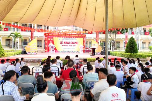 Lễ khai giảng năm học 2026 - 2027 Trường THCS Mường Chanh, xã Mường Chanh