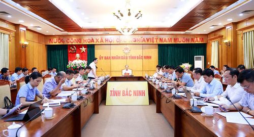 Quang cảnh buổi làm việc.