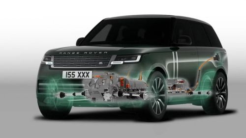 Range Rover Electric có công suất định mức 349 mã lực (260 kW). Ảnh: Lange Rover.