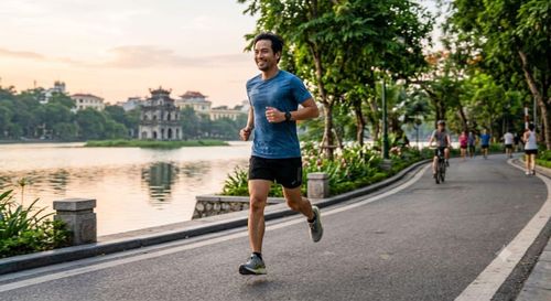 Chạy bộ giúp khả năng huấn luyện hệ chuyển hóa.