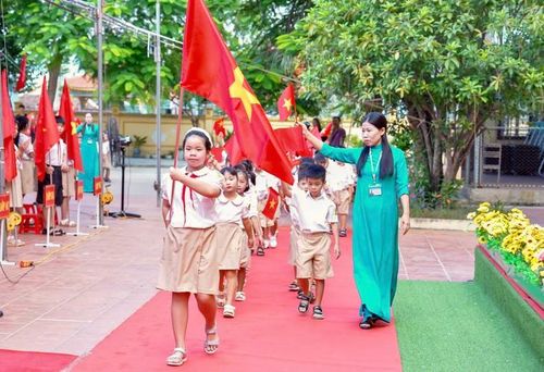 Lễ khai giảng tại Bãi Cháy. Ảnh: Sở VHTTDL Quảng Ninh