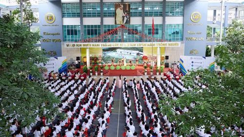 Năm học 2026-2027 là năm học có ý nghĩa đặt nền móng đối với Trường trung học cơ sở Cầu Giấy B sau sáp nhập. (Ảnh: BẢO NGÂN)