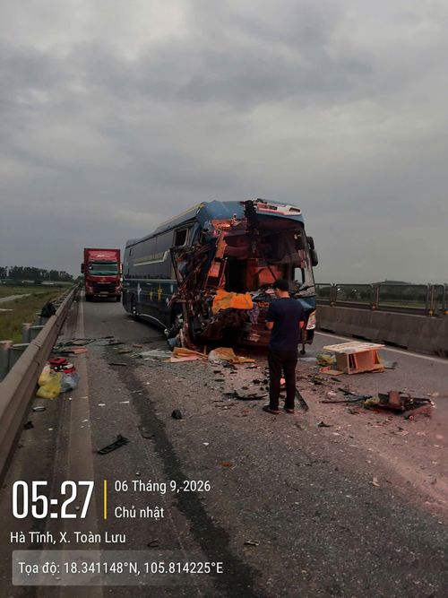 Hiện trường vụ tai nạn