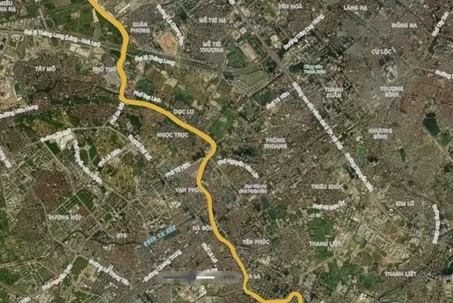 Sông Nhuệ chảy qua 19 xã, phường thuộc TP Hà Nội với chiều dài khoảng 61,5 km.