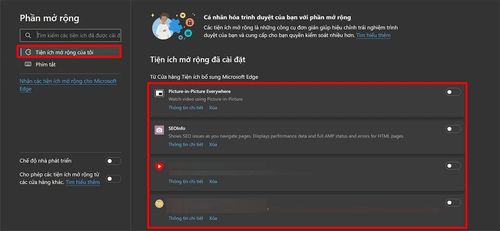 Để thực hiện, bạn nhấn dấu ba chấm ở góc trên bên phải trình duyệt.