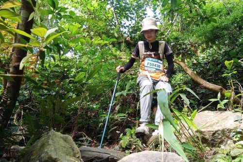 Một số đoạn chạy đi sâu vào vùng lõi rừng quốc gia Yên Tử.