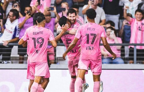 Messi kiến tạo cho Casemiro ghi bàn nhưng Inter Miami chỉ có được 1 điểm - Ảnh: IM