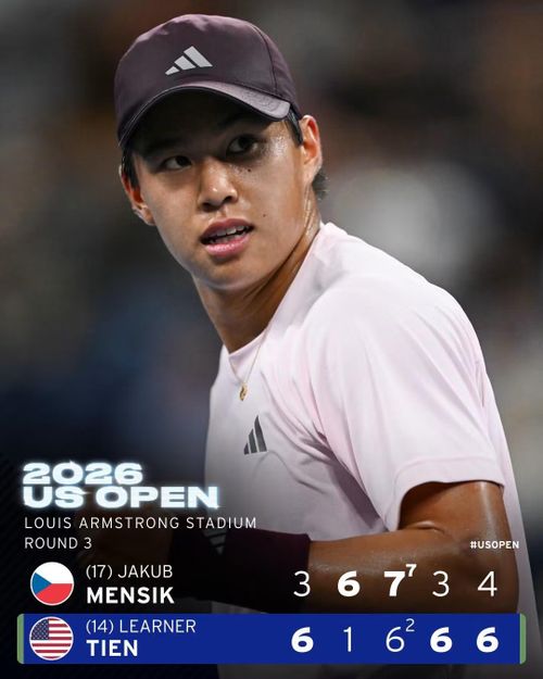 Learner Tien thắng nghẹt thở ở vòng ba. Ảnh: US Open