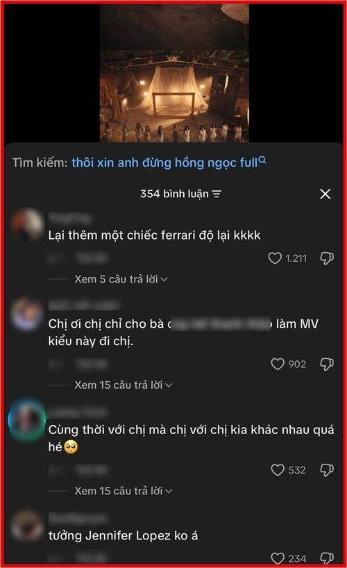 Cư dân mạng dành nhiều lời khen ngợi cho sự trở lại của Hồng Ngọc.