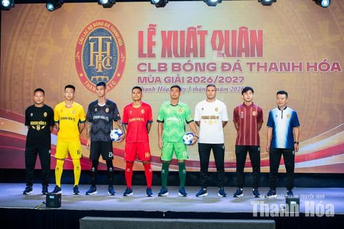 CLB Thanh Hoá sẵn sàng bước vào mùa giải mới.