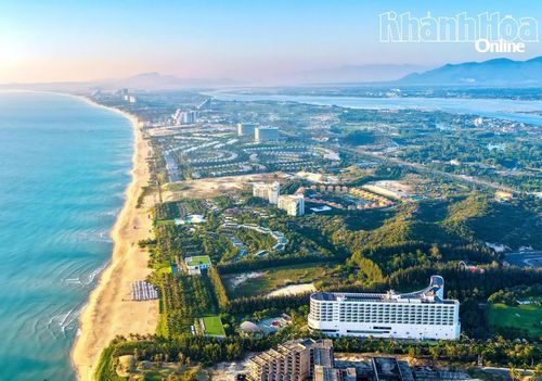 Khu vực Bãi Dài (xã Cam Lâm). Ảnh: VƯƠNG MẠNH CƯỜNG
