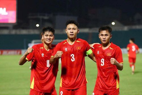 U20 Việt Nam thua ngược Iran tại vòng loại U20 châu Á 2027. (Ảnh: Hoàng Linh).