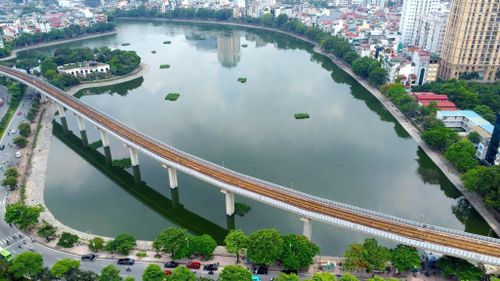 Khu vực hồ Đống Đa đã được thí điểm tổ chức giao thông nhằm giảm ùn tắc. Ảnh: PV