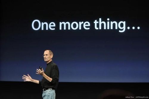 Tân CEO có thể sẽ dành khoảnh khắc "One more thing" biểu tượng cho chiếc iPhone Ultra. Ảnh: Adam Tow/AllThingsD. 