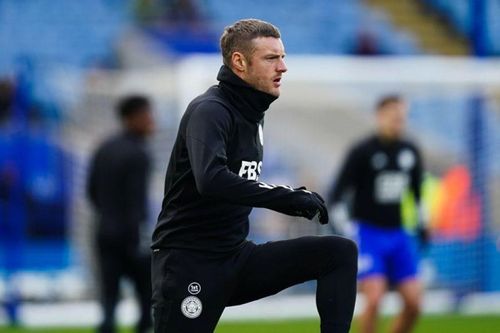 Vardy đã trở lại Anh. Ảnh: Câu lạc bộ Leicester