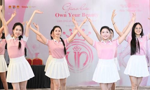 Các thí sinh đang tích cực tập luyện trước khi bước vào giai đoạn quan trọng của vòng Chung khảo Hoa hậu Việt Nam 2026 tại Hải Phòng.