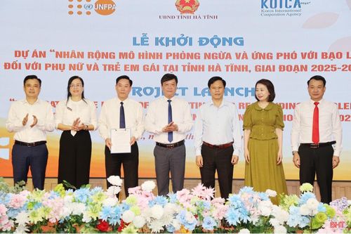 Sở Y tế Hà Tĩnh đã khởi động dự án “Nhân rộng mô hình phòng ngừa và ứng phó bạo lực đối với phụ nữ và trẻ em gái tại Hà Tĩnh" giai đoạn 2025 - 2027.