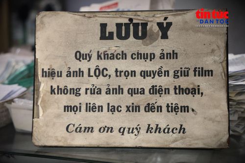 Một quy tắc của Ảnh viện Lộc được duy trì từ trước đến nay vẫn không thay đổi.