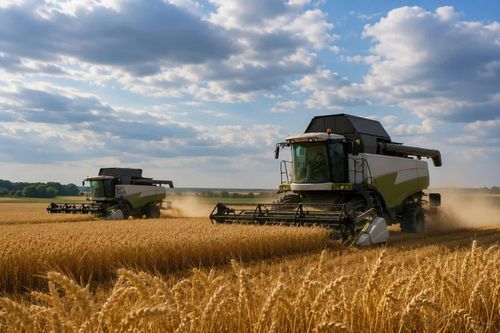 Nông nghiệp và xuất khẩu là nguồn thu ngoại tệ quan trọng giúp Ukraine duy trì nền kinh tế trong chiến tranh. Ảnh: Axios