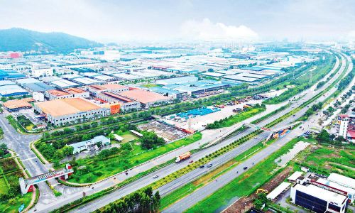  Khu công nghiệp Vân Trung. Ảnh: Quốc Trường. 