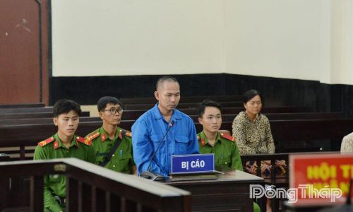 Bị cáo tại Hội đồng xét xử.
