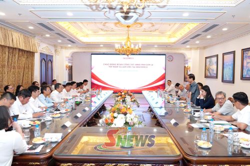 Cuộc làm việc giữa Đoàn công tác của UBND tỉnh Sơn La và Tập đoàn Geleximco.