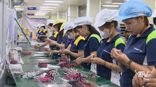 Khu công nghiệp Điềm Thụy hiện có 117 dự án còn hiệu lực, với tổng vốn đăng ký 1.023,94 triệu USD và 8.430 tỷ đồng.