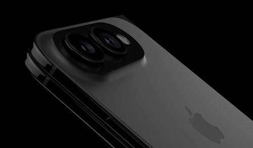  iPhone gập dự kiến trang bị 2 camera sau. Ảnh: Jon Prosser. 