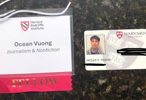 Ocean Vuong đang là nghiên cứu sinh Radcliffe tại Đại học Harvard (Mỹ).