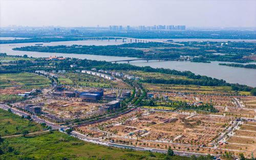  Dự án Paragon Đại Phước quy mô 45 ha của liên doanh chủ đầu tư Nam Long và đối tác Nhật Bản phát triển tại TP Đồng Nai. Ảnh: Quỳnh Danh. 