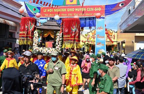 Lễ hội Nghinh Ông - Cần Giờ là Di sản văn hóa phi vật thể quốc gia (ảnh tư liệu)