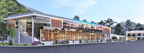 Phối cảnh Trạm dừng nghỉ Hạ Long - Vân Đồn.