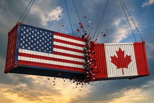 Căng thẳng giữa Canada và Mỹ đã gia tăng trong những tuần gần đây. Ảnh: Kashmir Observer