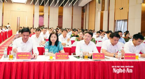 Đại biểu tham dự lễ khai mạc lớp bồi dưỡng nghiệp vụ công tác kiểm tra, giám sát và kỷ luật của Đảng. Ảnh: Mai Hương
