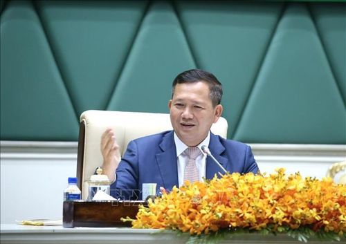 Thủ tướng Campuchia Hun Manet. Ảnh tư liệu: Huỳnh Thảo/Pv TTXVN tại Campuchia