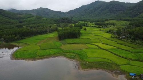 Một góc xã vùng cao Ba Động, tỉnh Quảng Ngãi.