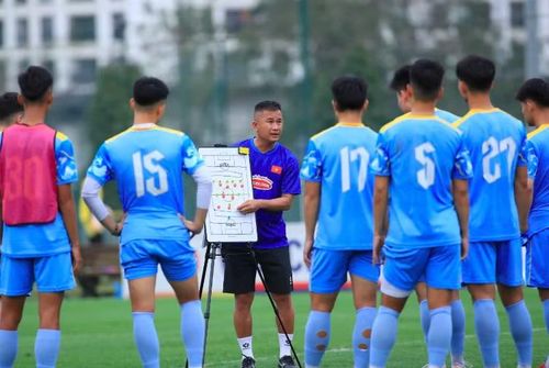Olympic Việt Nam dưới sự dẫn dắt của HLV Đinh Hồng Vinh tham dự ASIAD 2026 (Ảnh: VFF)