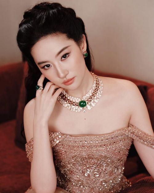 Hình ảnh Lưu Diệc Phi tại sự kiện. Ảnh: @Crystal Liu.