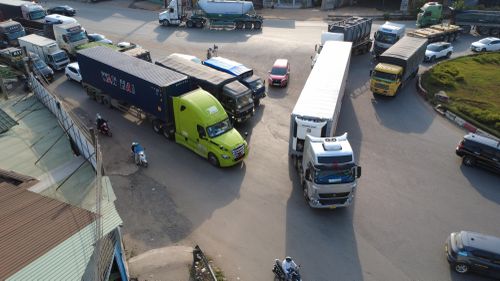 Nút giao quốc lộ 51 với cao tốc TPHCM - Long Thành - Dầu Giây. Ảnh: PHÚ NGÂN