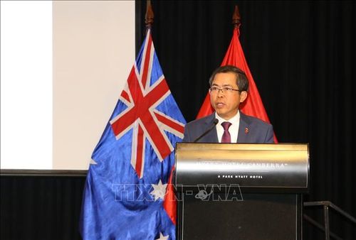 Đại sứ Việt Nam tại Australia Phạm Hùng Tâm. Ảnh tư liệu: Thanh Tú/PV TTXVN tại Australia