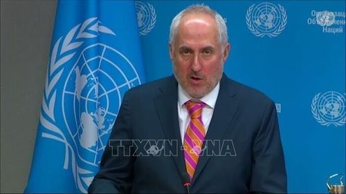 Người phát ngôn của Tổng Thư ký Liên hợp quốc, ông Stephane Dujarric. Ảnh: IRNA/TTXVN