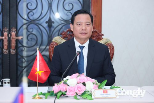 Ông Phạm Tấn Hòa - Tỉnh ủy viên, Phó chủ tịch UBND tỉnh, Trưởng Ban Chỉ đạo tỉnh Tây Ninh phát biểu tại buổi làm việc.