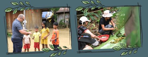 Tour du lịch cộng đồng tại làng Aur được thử nghiệm theo nhóm nhỏ.